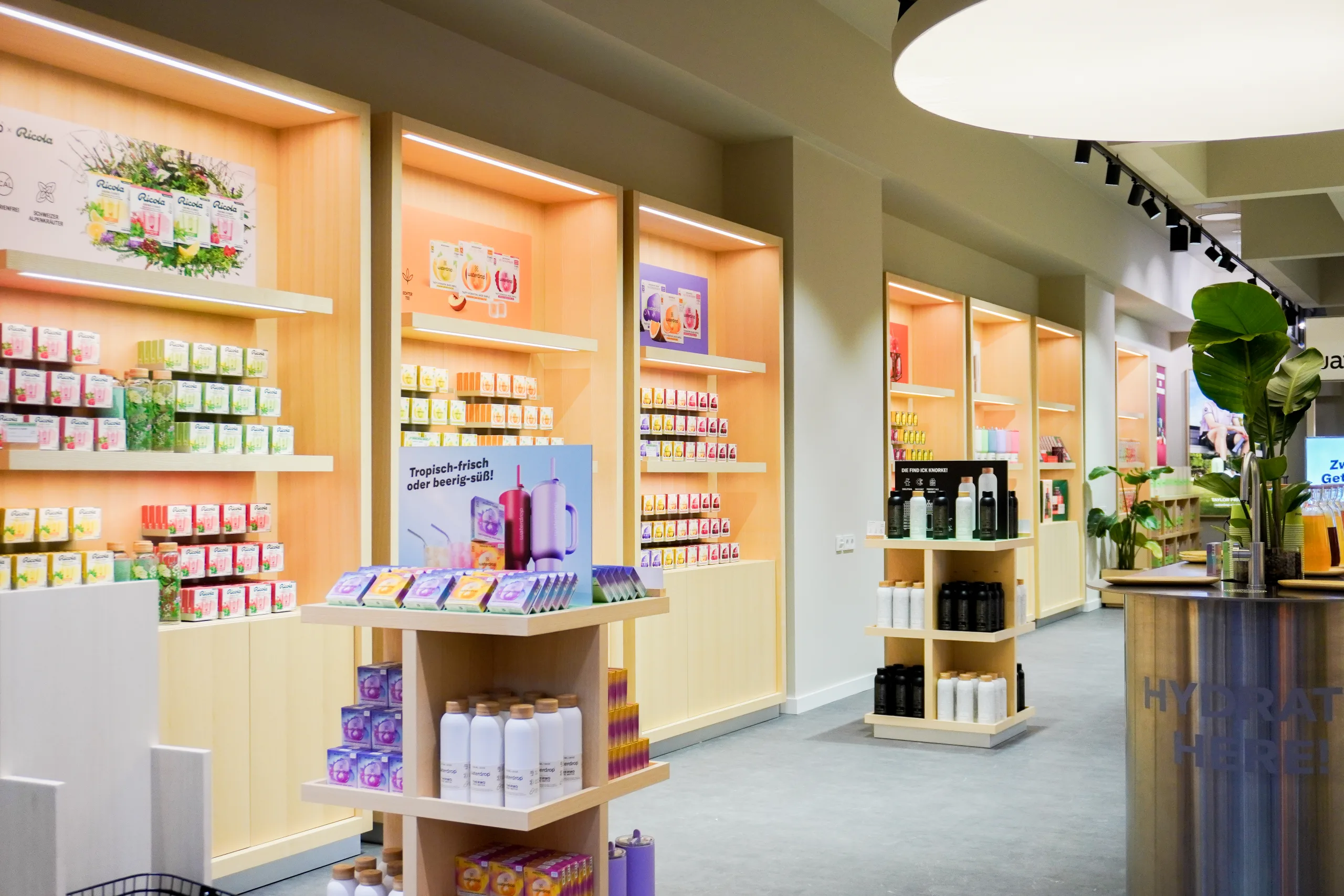 Waterdrop Store Berlin – Ladenausbau Berlin